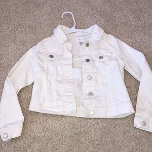 WHITE DENIM JACKET